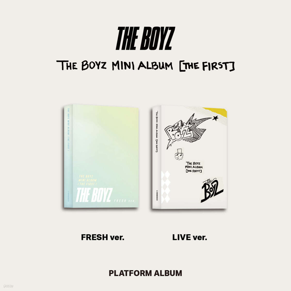 더보이즈 (THE BOYZ) - 미니앨범 1집 : The First [Platform Ver.][2종 SET]