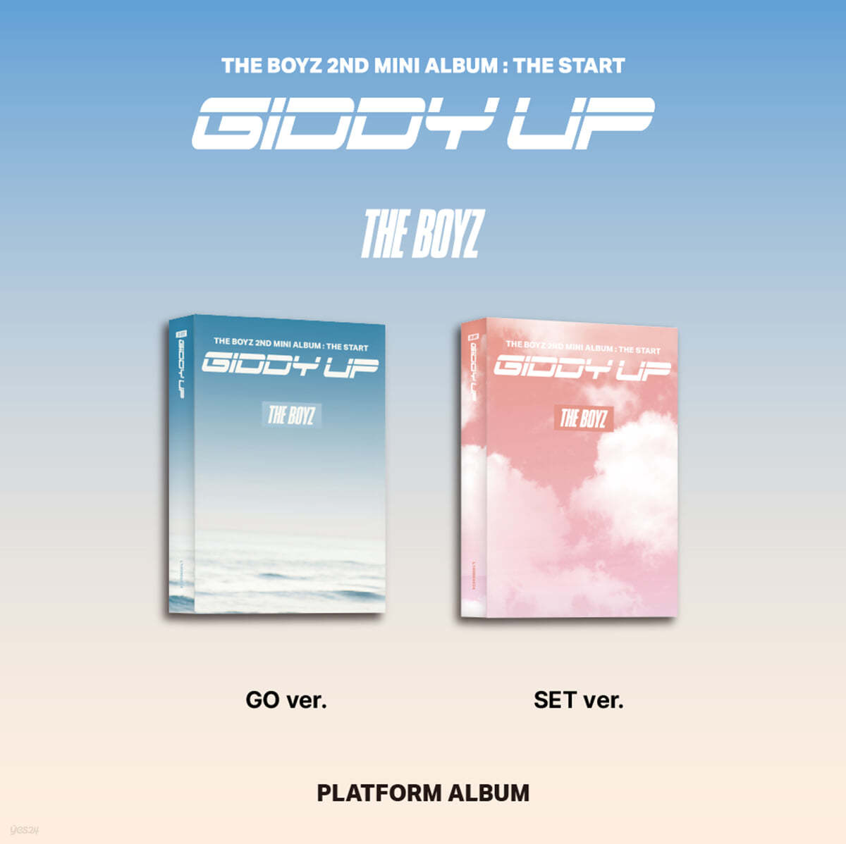 더보이즈 (THE BOYZ) - 미니앨범 2집 : THE START [Platform Ver.][2종 SET]