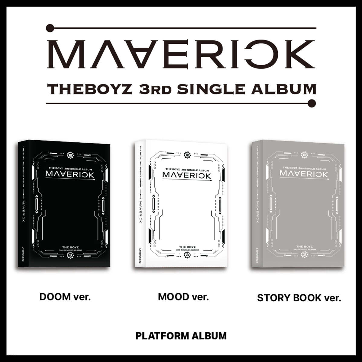 더보이즈 (THE BOYZ) - MAVERICK [Platform Ver.][3종 중 1종 랜덤발송]