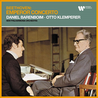 Daniel Barenboim,Otto Klemperer — 베토벤: 피아노 협주곡 5번 '황제' (Beethoven: Piano Concerto No. 5 'Emperor') - Daniel Barenboim 앨범 커버