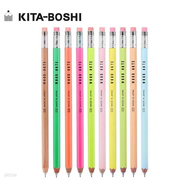 KITABOSHI 키타보시 우드노트 목재샤프 w-300r