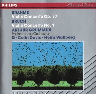 [수입] Brahms - Violin Concerto Op.77 / Bruch - Violin Concerto No.1 : Grumiaux / Davis