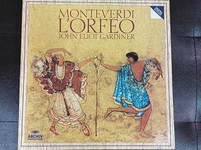 [LP] 존 엘리어트 가디너 - John Eliot Gardiner - Monteverdi L'Orfeo 2Lps [Box] [독일반]