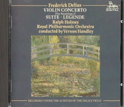 [수입] Delius - Violin Concerto / Suite & Legende for Vioilin : Holmes / Handley