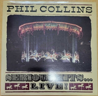 필 콜린스 (Phil Collins) - Serious Hits ... Live! (개봉, 2LP) 