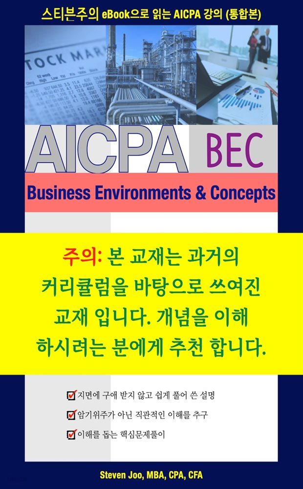 스티븐주의 eBook으로 읽는 AICPA 강의 (통합본) BEC