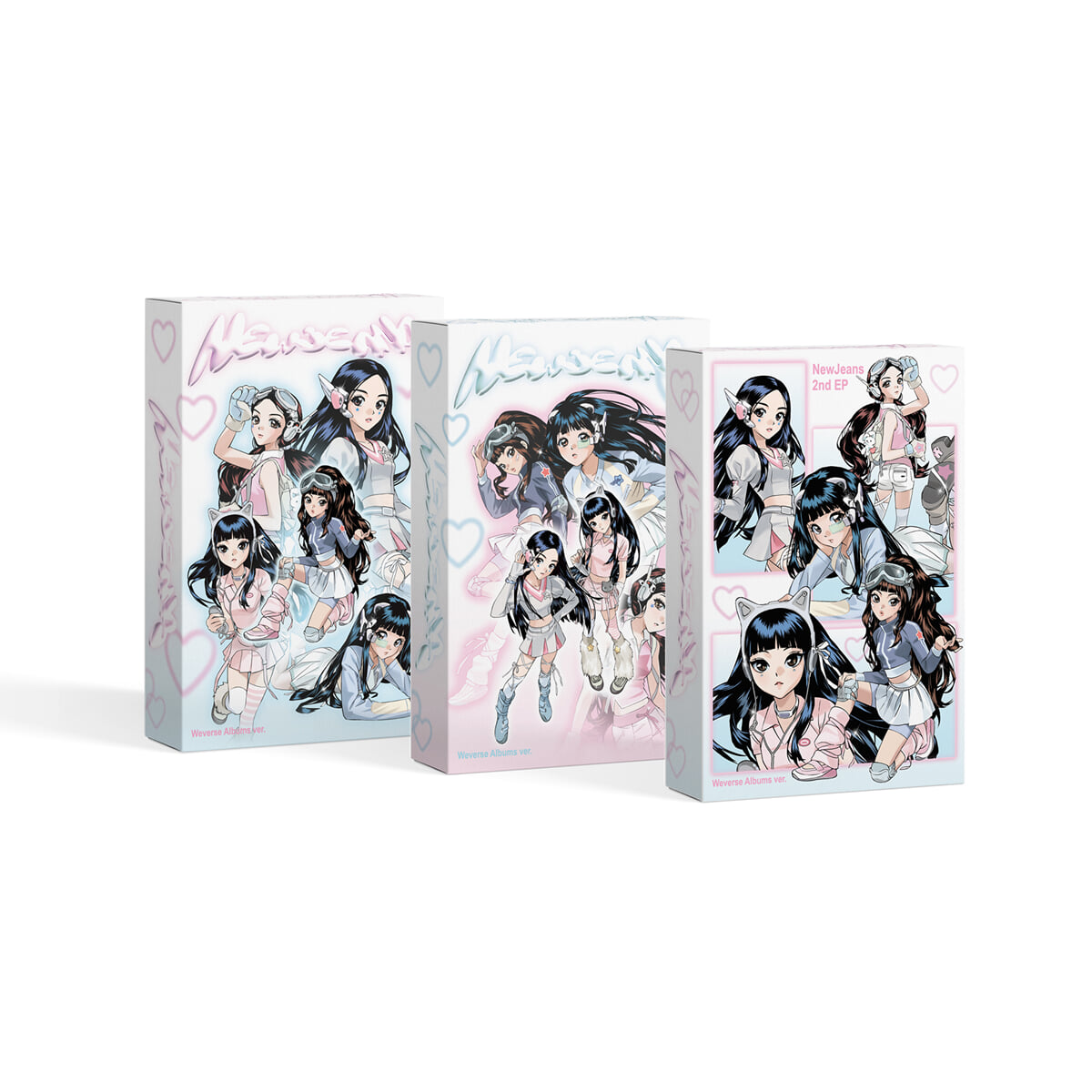 뉴진스 (NewJeans) - NewJeans 2nd EP 'Get Up' [Weverse Albums ver.] [3종 SET]