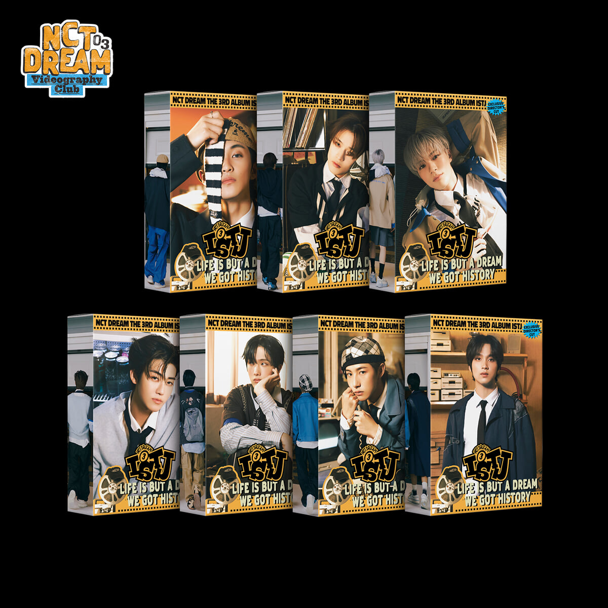 NCT DREAM 『ISTJ』アルバム 7種コンプリートセット NCT DREAM 3辑- ISTJ [7DREAM QR Ver.](智能专辑) [7种SET] | YES24