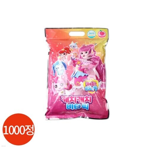 알쏭달쏭 캐치티니핑 비타씨 복숭아맛 1000정