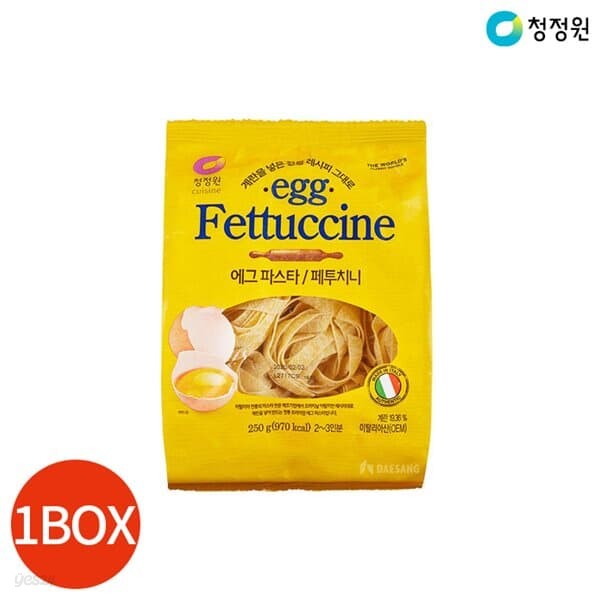 청정원 에그 페투치니 파스타 250g x 15봉