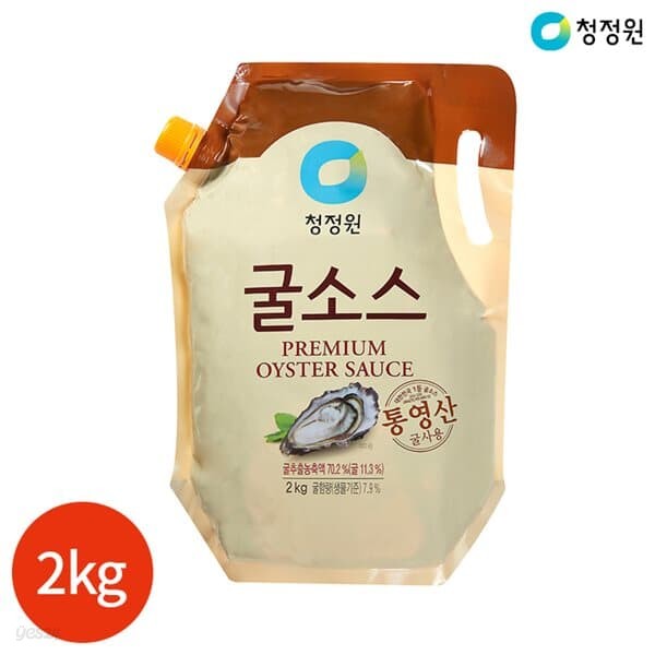 청정원 굴소스 2kg x 6봉