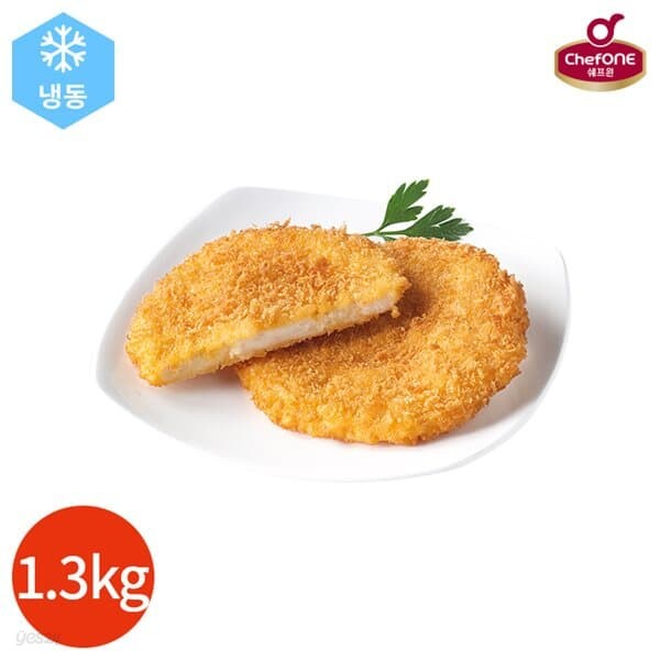 쉐프원 닭가슴살 치킨까스 1.3kg