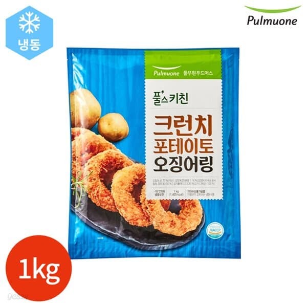 풀무원 풀스키친 크런치 포테이토 오징어링 1kg