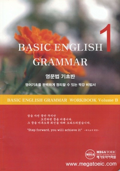 BASIC ENGLISH GRAMMAR 1 영문법 기초반 영어 기초를 완벽하게 정리할 수 있는 막강 비법서  