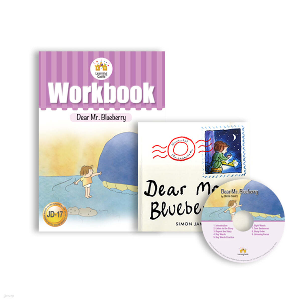 러닝캐슬 주니어 D17 : Dear Mr. Blueberry : Student book + Work Book + CD