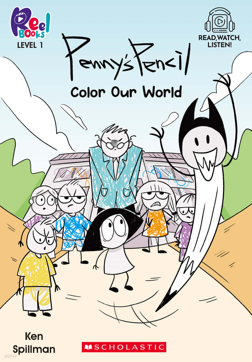 Scholastic Reel Books Level1 : Penny's Pencil: Color Our World (StoryPlus QR코드)