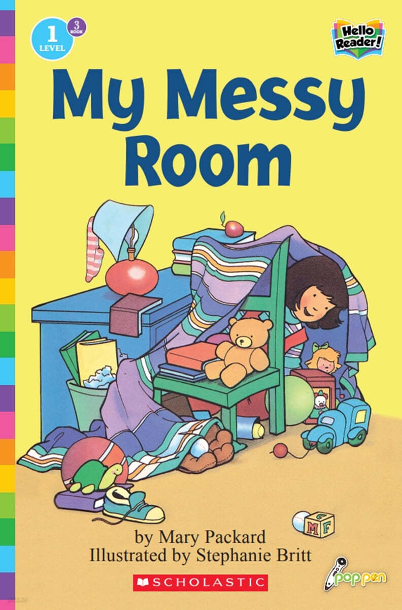 Scholastic Hello Reader Level 1 #03: My Messy Room (Book + StoryPlus QR)