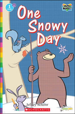 Scholastic Hello Reader Level 1 #11: One Snowy Day (Book + StoryPlus QR)