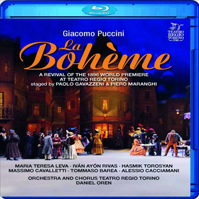 Ǫġ:  '󺸿' (Puccini: Opera 'La Boheme') (ѱڸ)(Blu-ray) (2023)(DVD) - Daniel Oren