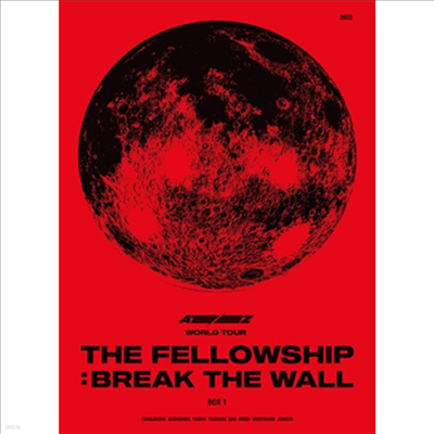 Ƽ (Ateez) - World Tour (The Fellowship : Break The Wall) Box 1 (ڵ2)(2DVD)