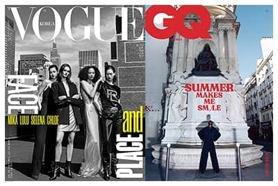 VOGUE 보그 + GQ 지큐 코리아 (월간) : 7월 합본세트 [2023]