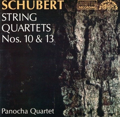 파노하 콰르텟 - Panocha Quartet - Schubert String Quartets Nos. 10 & 13 [체코발매]