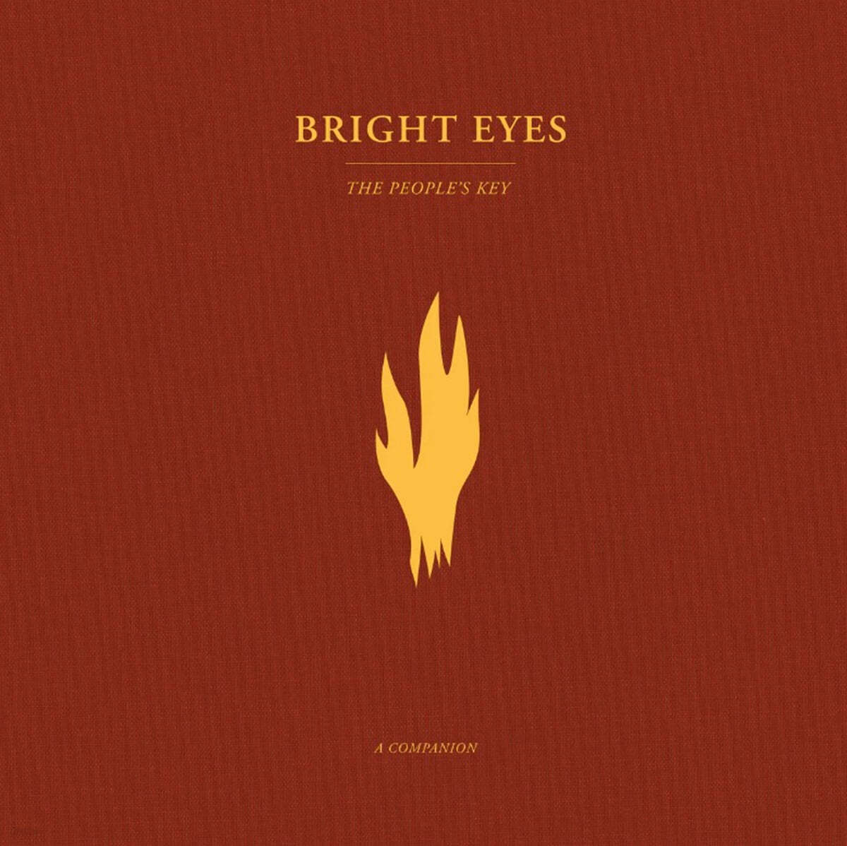 Bright Eyes (브라이트 아이즈) - The People&#39;s Key: A Companion [골드 컬러 LP]