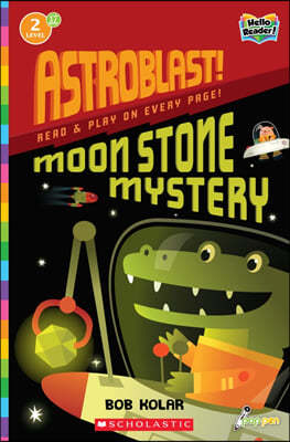 Scholastic Hello Reader Level 2 #17: Moon Stone Mystery (Book + StoryPlus QR)