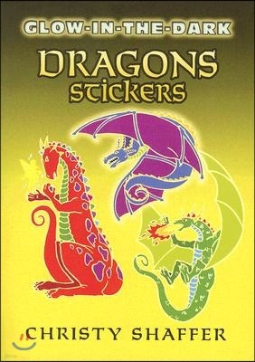 Glow-In-The-Dark Dragons Stickers