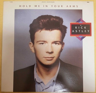 릭 애슬리 (Rick Astley) - Hold Me In Your Arms (개봉, LP)