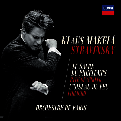 Klaus Makela — 스트라빈스키: 불새 & 봄의 제전 (Stravinsky: The Firebird & The Rite Of Spring) - Klaus Makela 앨범 커버