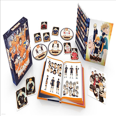 Haikyu!!: Season 4 - Premium Box Set (ť!!:  4 - ̾ ڽ Ʈ)(ѱ۹ڸ)(Blu-ray)