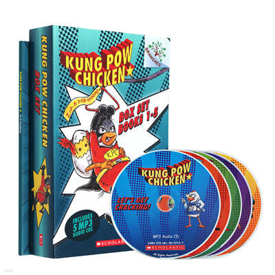 Kung Pow Chicken (Book+CD) 5 ڽ Ʈ : StoryPlus QRڵ (A Branches Book)