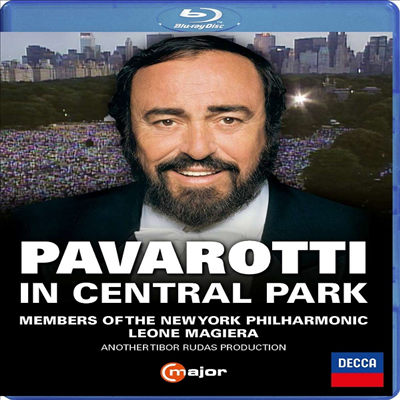 ĹٷƼ 1993  Ʈ ũ Ȳ (Pavarotti in Central Park) (Blu-ray)(ѱڸ) (2023) - Luciano Pavarotti