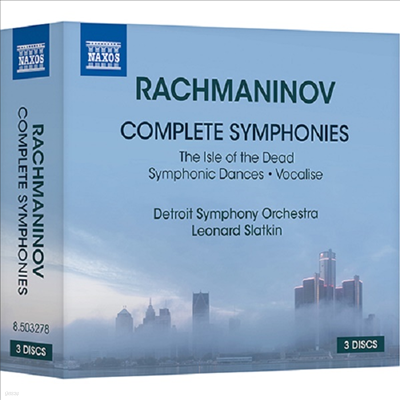 帶ϳ:  1, 2 & 3 (Rachmaninov: Complete Symphonies Nos.1, 2 & 3) (3CD) - Leonard Slatkin