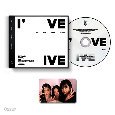 아이브 (IVE) - I've Ive (Ver. 1)(미국반 독점 포토카드)(CD