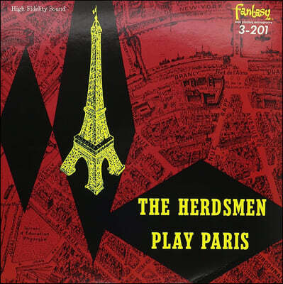 The Heardsmen — The Heardsmen Play Paris 앨범 커버