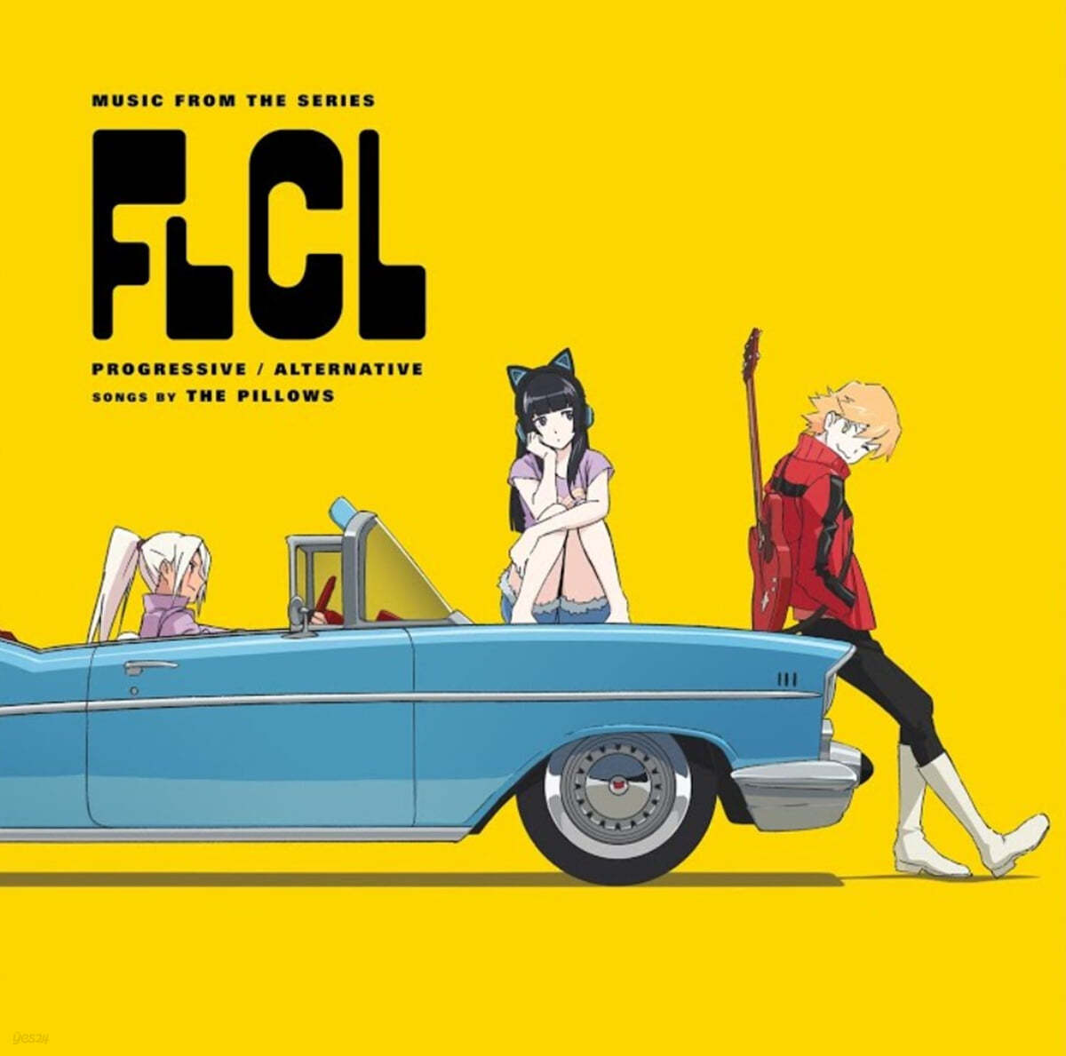 프리크리 프로그레시브 애니메이션 음악 (FLCL Progressive / Alternative by The Pillows) [옐로우 & 블루 컬러 2LP]