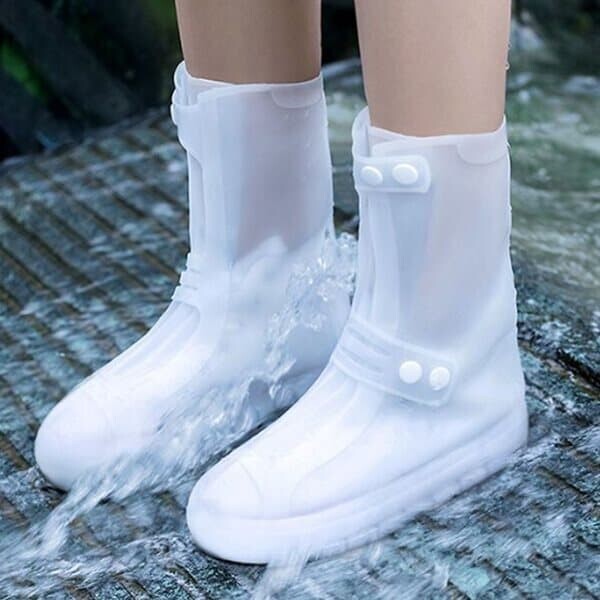 [아일렌]레이니 PVC 방수 신발커버(250~260mm) (하이/화이트)