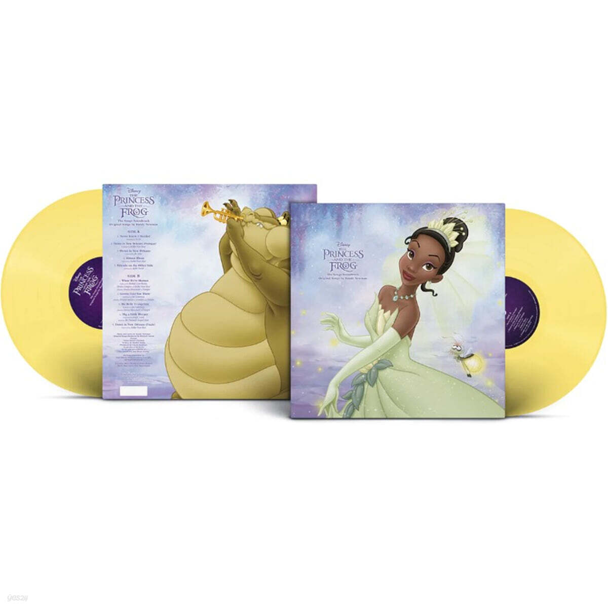 공주와 개구리 애니메이션 음악 (Songs from The Princess and the Frog) [레몬 옐로우 컬러 LP]