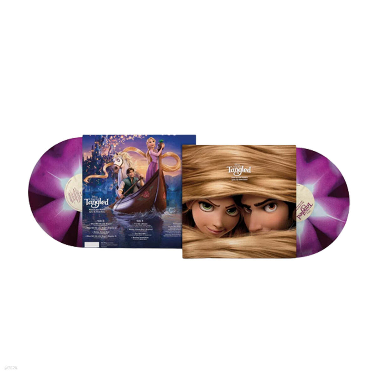 라푼젤 애니메이션 음악 (Songs from Tangled) [스타게이저 릴리 & 아이보리 컬러 LP]