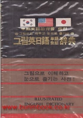 1984년판 그림으로배우고눈으로즐기는 그림 영일어 단어 회화 사전