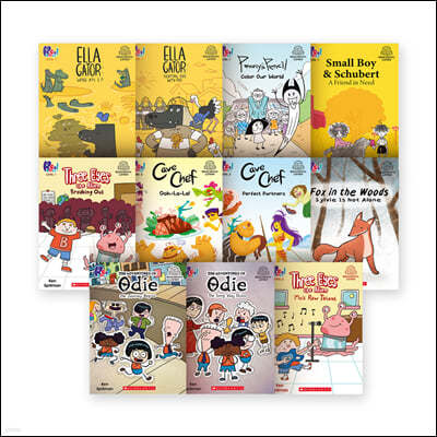 Scholastic Reel Books Level1~2 11 Ʈ (StoryPlus QRڵ) 