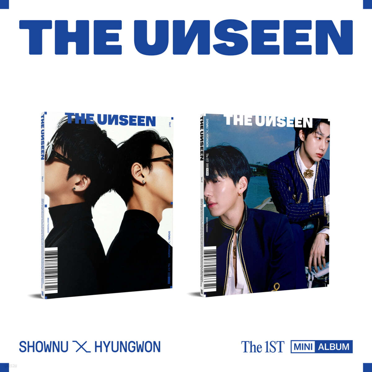 셔누 X 형원 - 미니앨범 1집 : THE UNSEEN [2종 SET]