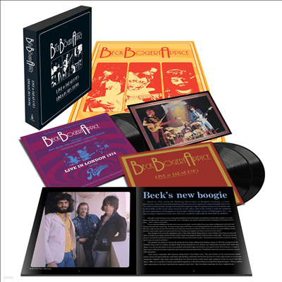 Beck, Bogert & Appice - Live In Japan 1973 & Live In London 1974 (Limited Edition)(180g 4LP Box Set)