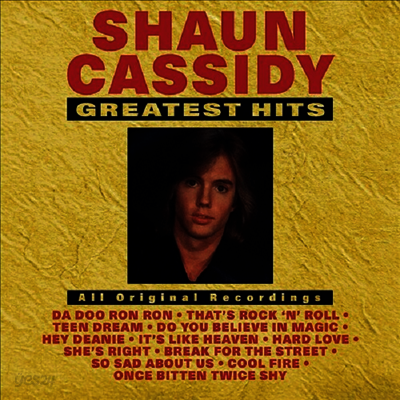 Shaun Cassidy - Greatest Hits (LP)
