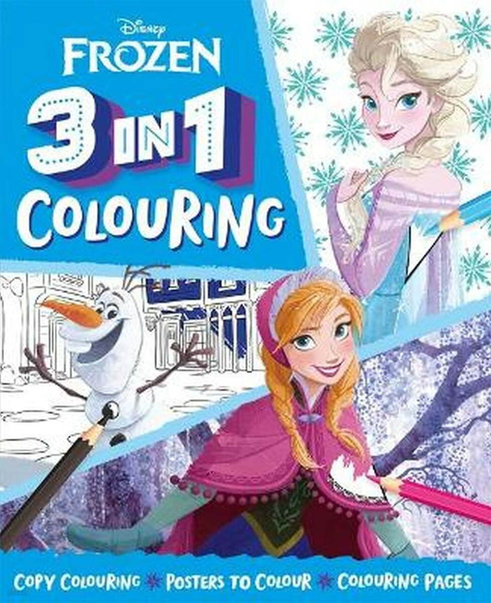 Disney Frozen: 3-in-1 Colouring