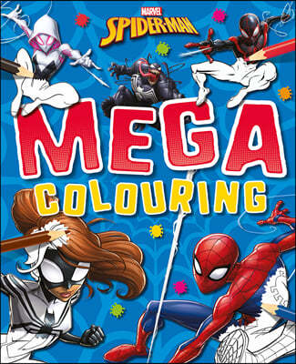 Marvel Spider-Man: Mega Colouring