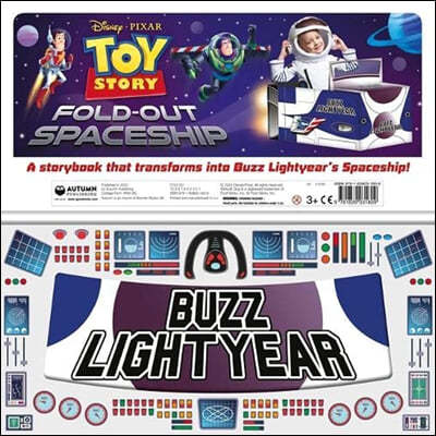 Disney Pixar Toy Story Fold Out Spaceship