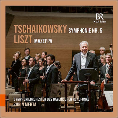 Zubin Mehta 차이코프스키: 교향곡 5번 / 리스트: 교향시 ‘마제파’ (Tchaikovsky: Symphony Op.64 / Liszt: Mazeppa)